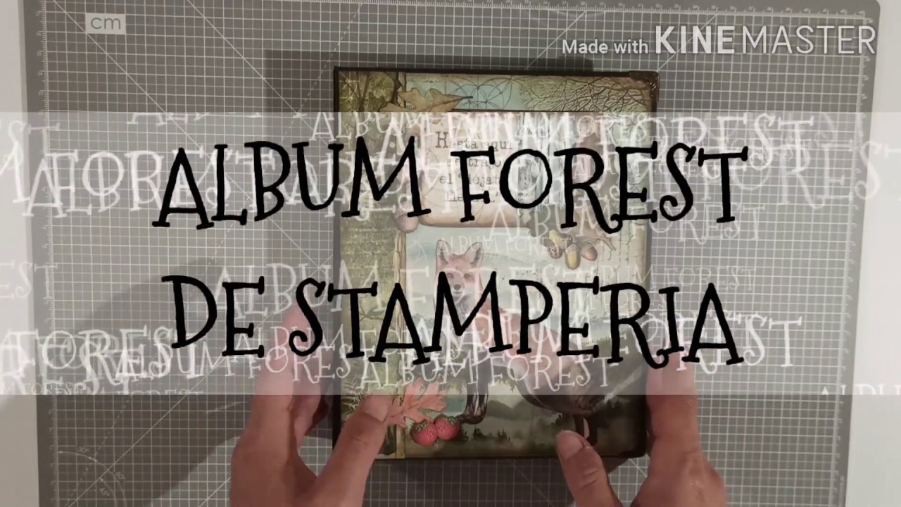 Mini Album Forest de Stamperia