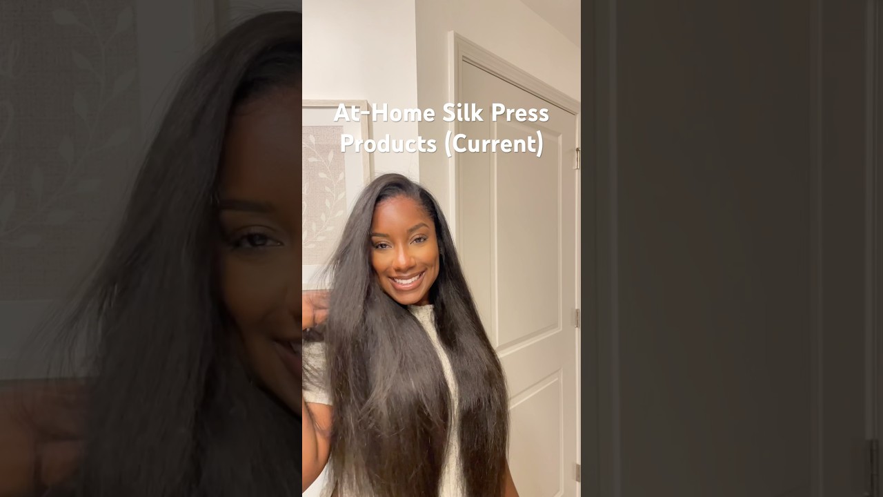 At-Home Silk Press Products (Current) on Natural Hair