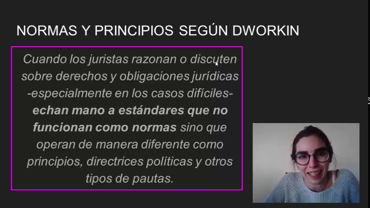 Clase 8. Dworkin y el modelo de las normas y los principios