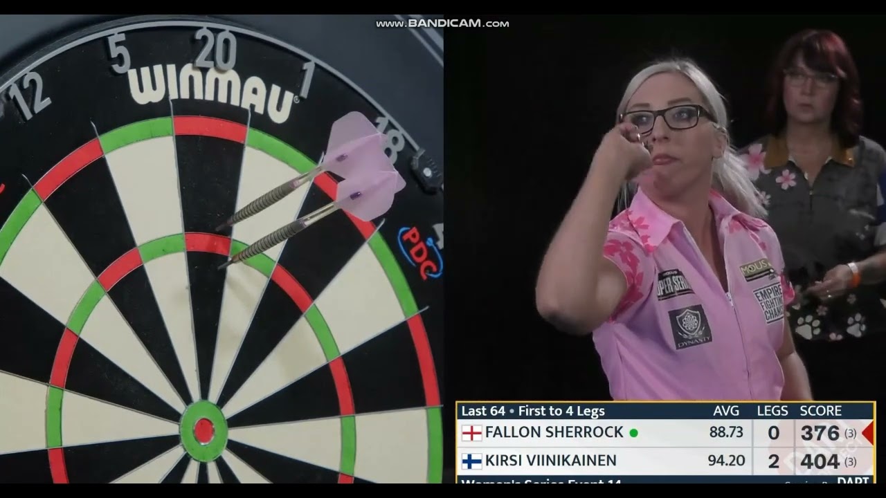 PDC Women´s Series 14 (Sherrock vs Viinikainen)