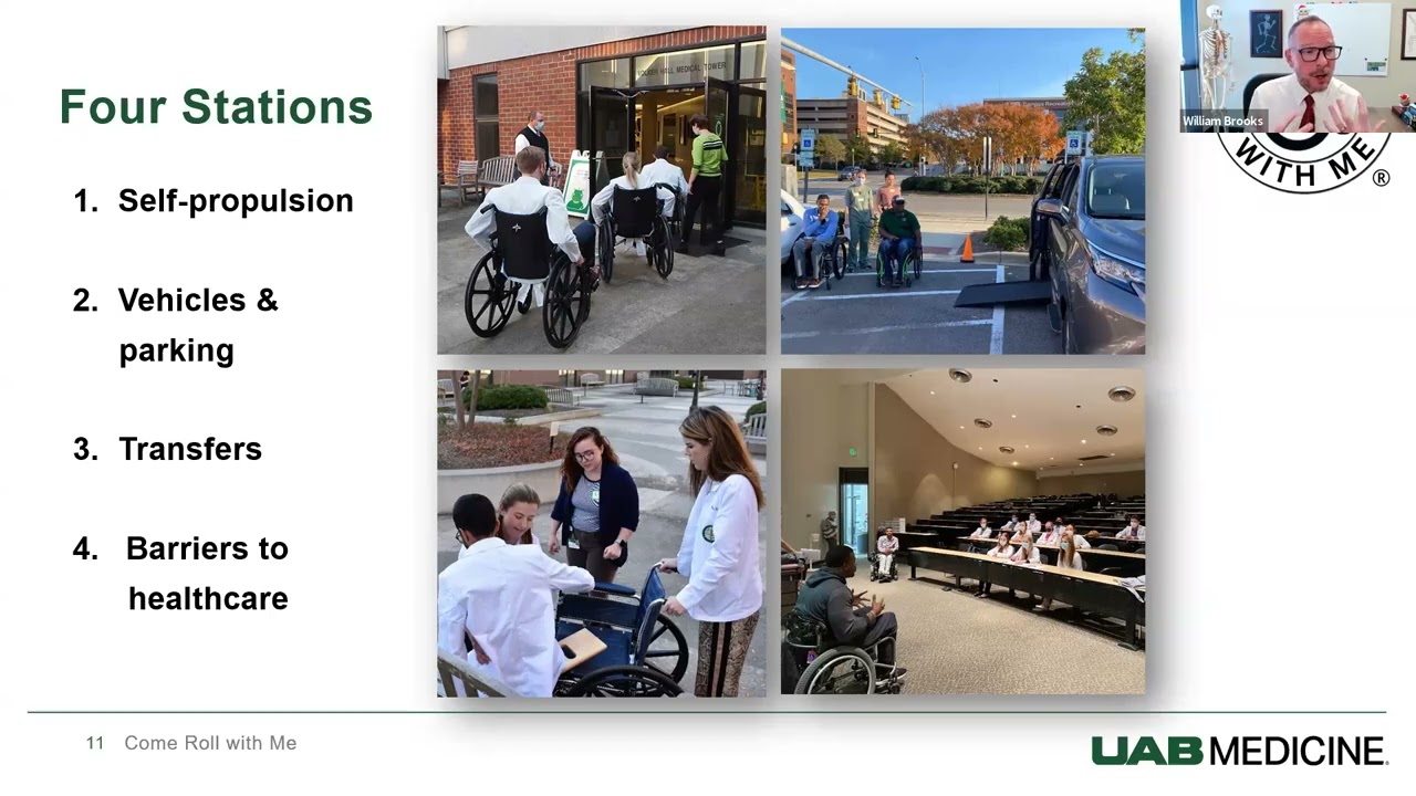 CED Ability Grand Rounds: Come Roll with Me: Elevating Disability Awareness for Tomorrow's Doctors