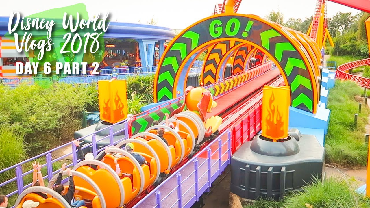 RIDING SLINKY DOG DASH & LUNCH AT MAMA MELROSE'S | DAY 6 PART 2 | DISNEY WORLD VLOGS 2018
