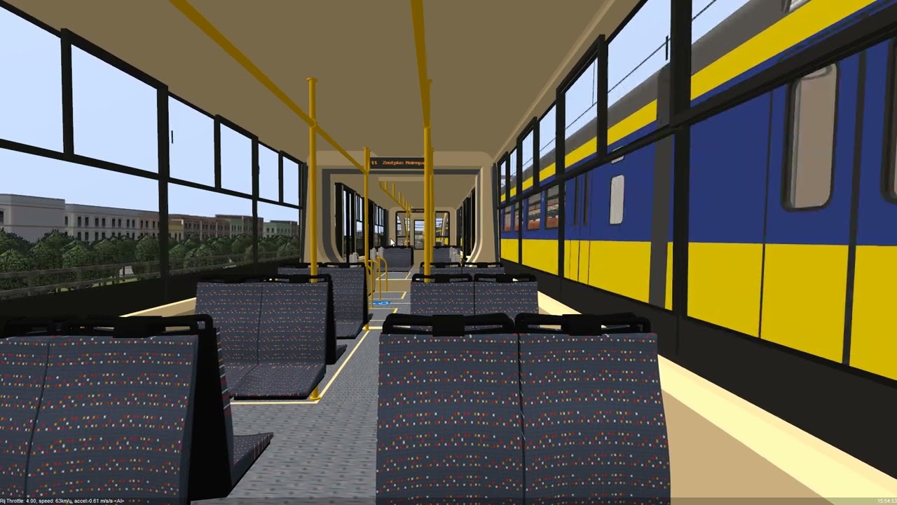 Metro Simulator Beta 3.17.1 Simvliet 2020 11 From Strandboulevard-Zoutplas Molenpark