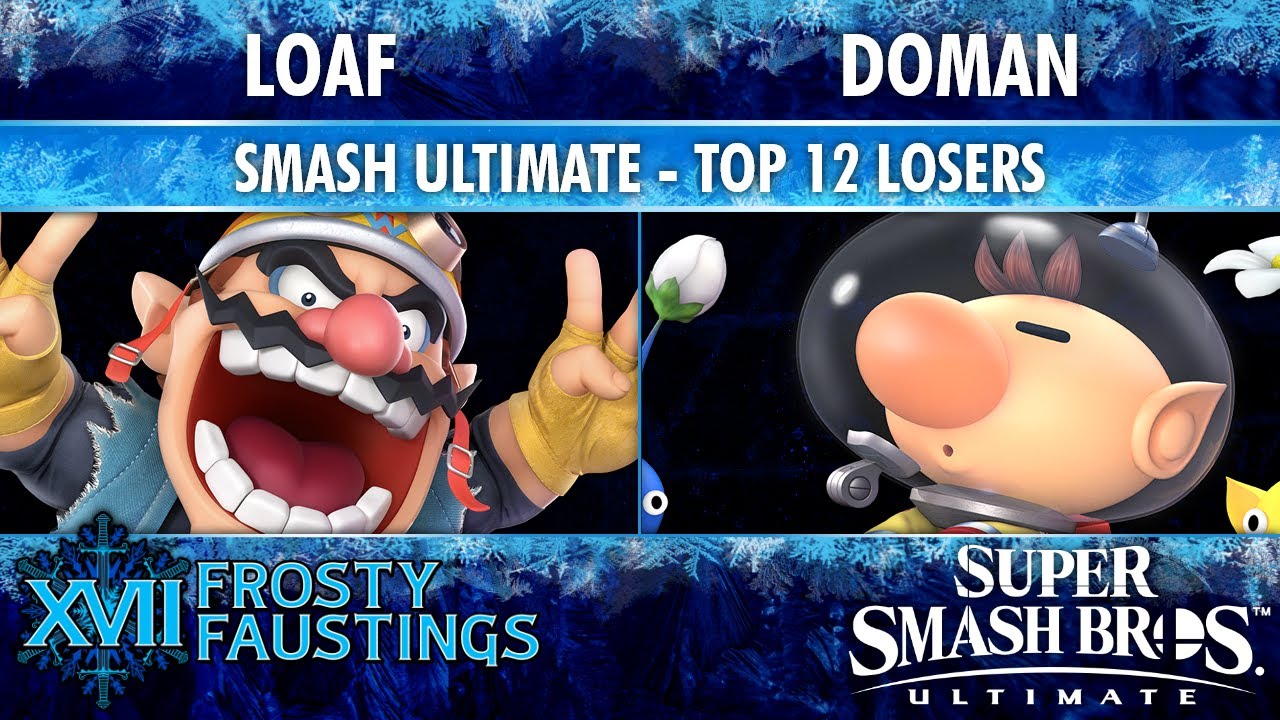 Frosty Faustings XVII TOP 12 LOSERS - loaf (Wario, Pit) vs Doman (Olimar) - Smash Ultimate