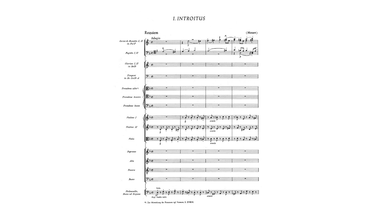 Mozart: Requiem, K. 626 (with Score)