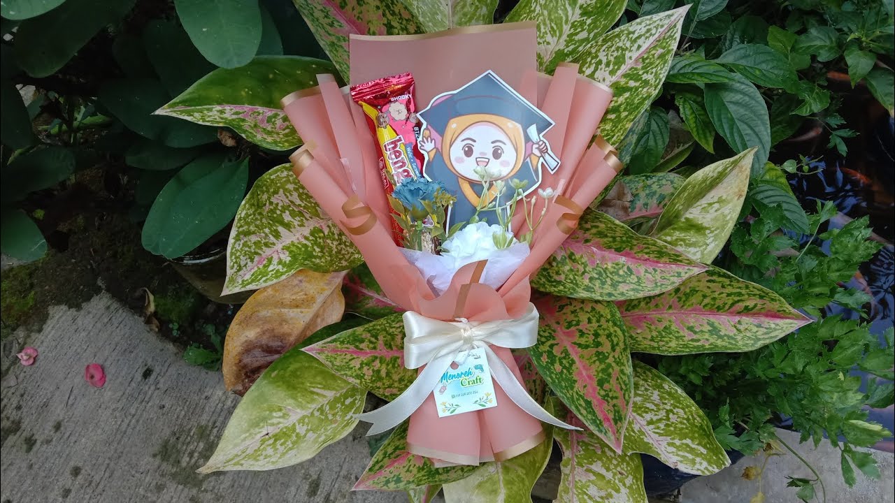 Tutorial buket topper wisuda mudah dan simpel