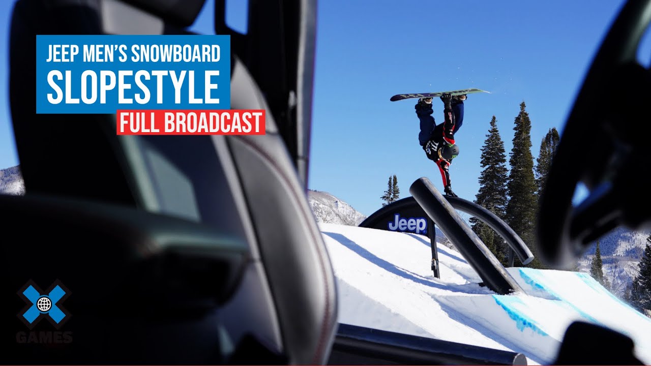 Jeep Men&rsquo;s Snowboard Slopestyle: FULL COMPETITION | X Games Aspen 2022