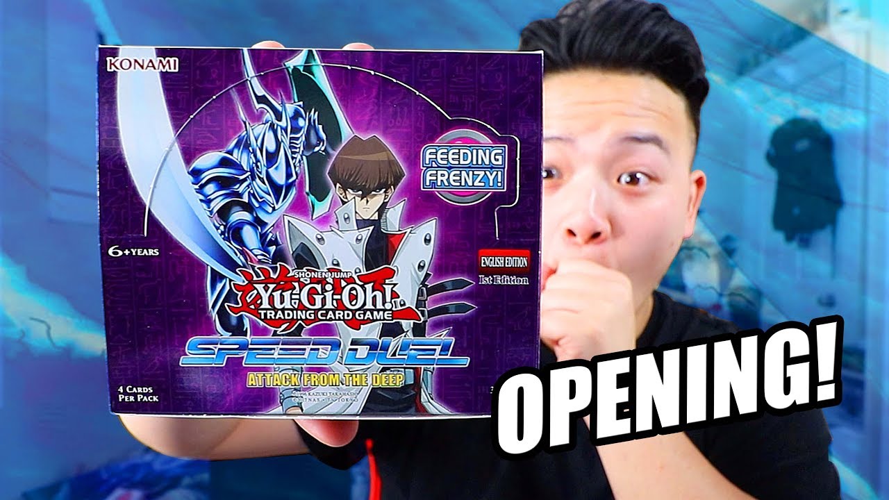 NEW! Yu-Gi-Oh! SPEED DUEL: ATTACK FROM THE DEEP BOOSTER BOX OPENING & REVIEW!