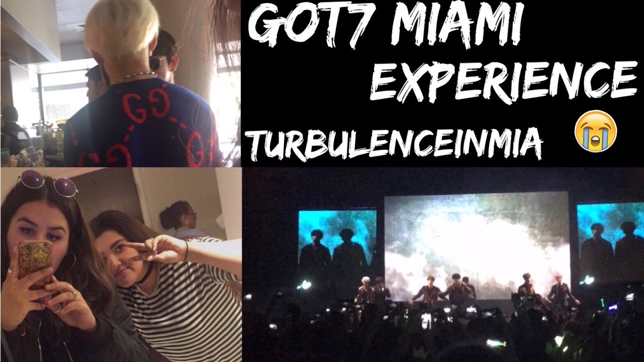 [STARBUCKS WITH GOT7??] GOT7 MIAMI FANMEET & HITOUCH EXPERIENCE  W/ FOOTAGE #TURBULENCEINMIA