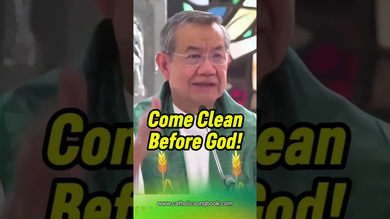 Come Clean Before God! - Rev. Fr. Jerry Orbos #Homily #motivation #godswordoftheday