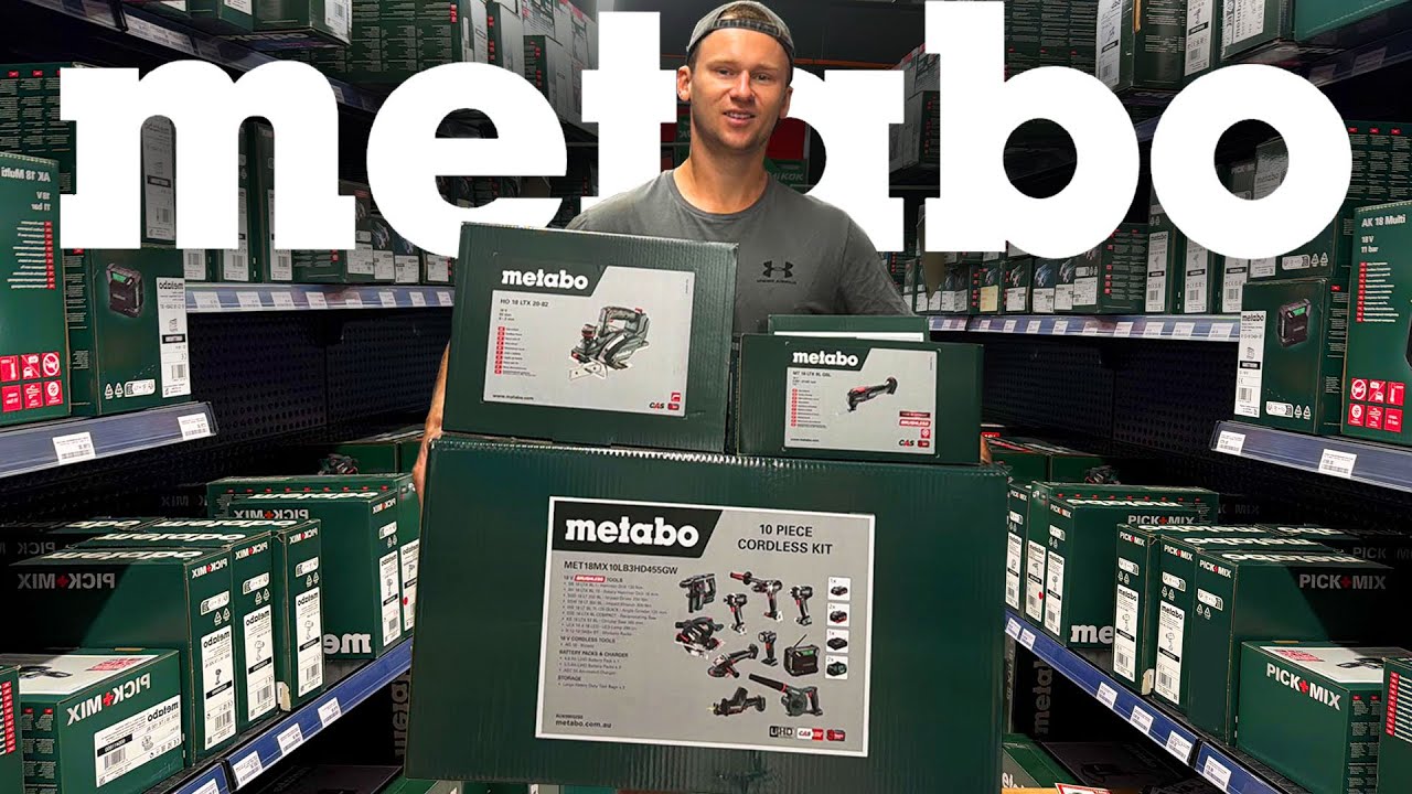 I Bought Every Metabo Tool for Carpentry
