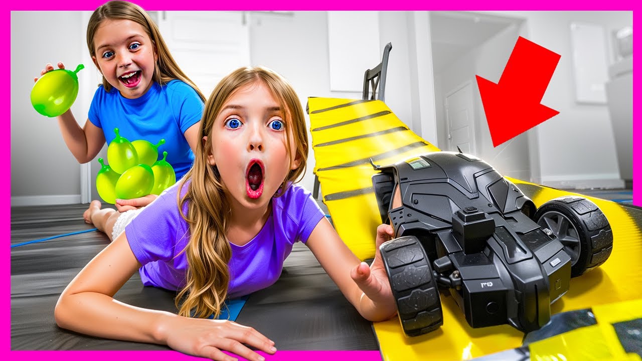 Be the Best Batmobile Driver or Get Soaked!
