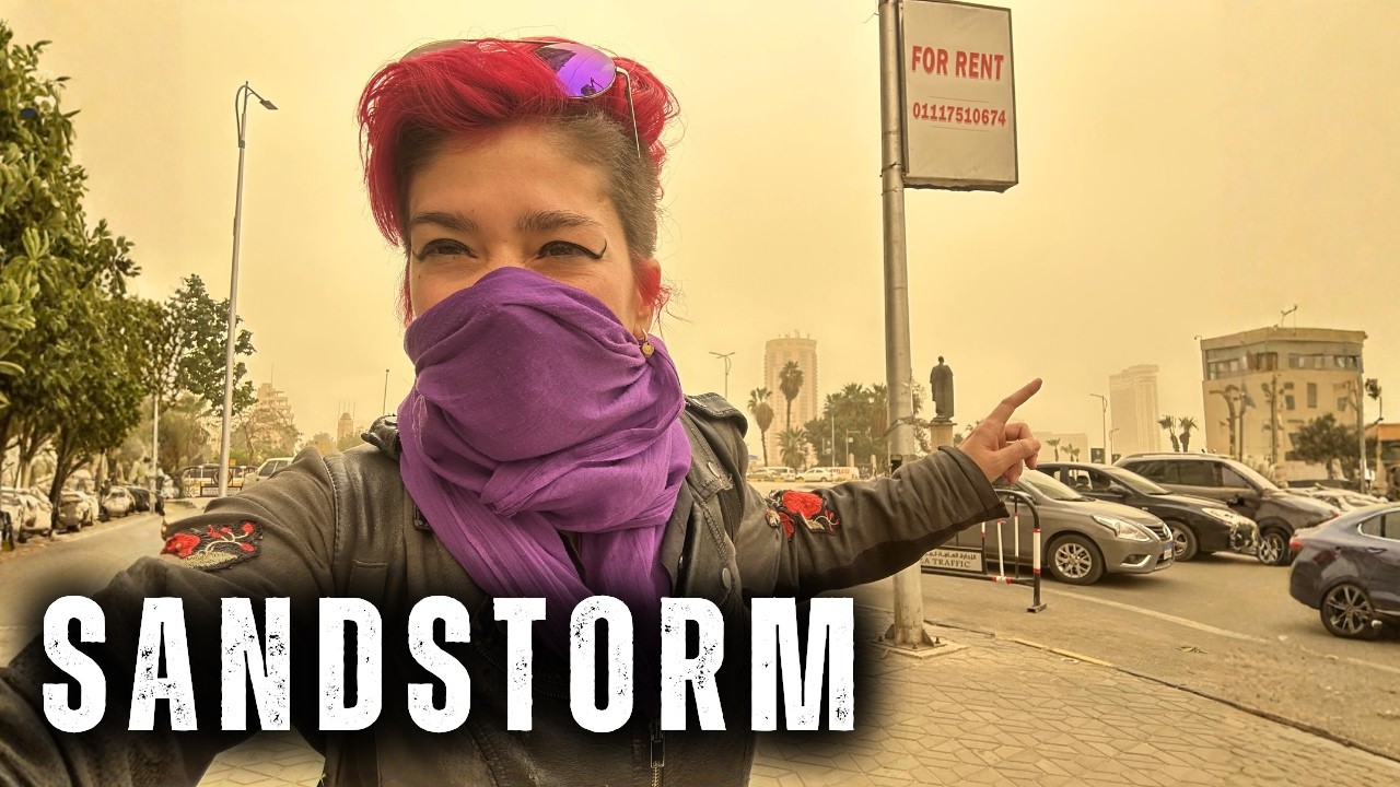 Sandstorm Season in Egypt | Egypt Vlog 394 | رياح الخماسين في مصر