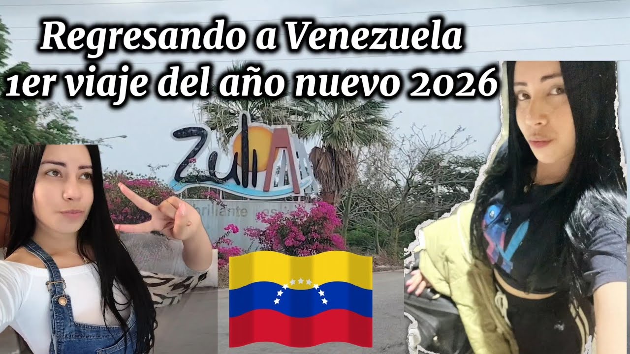 1er viaje a Venezuela de este nuevo año  2026. 🇻🇪 Acompáñame 🛣️ 🚍 🚗 no olvides suscribirte ✅ 