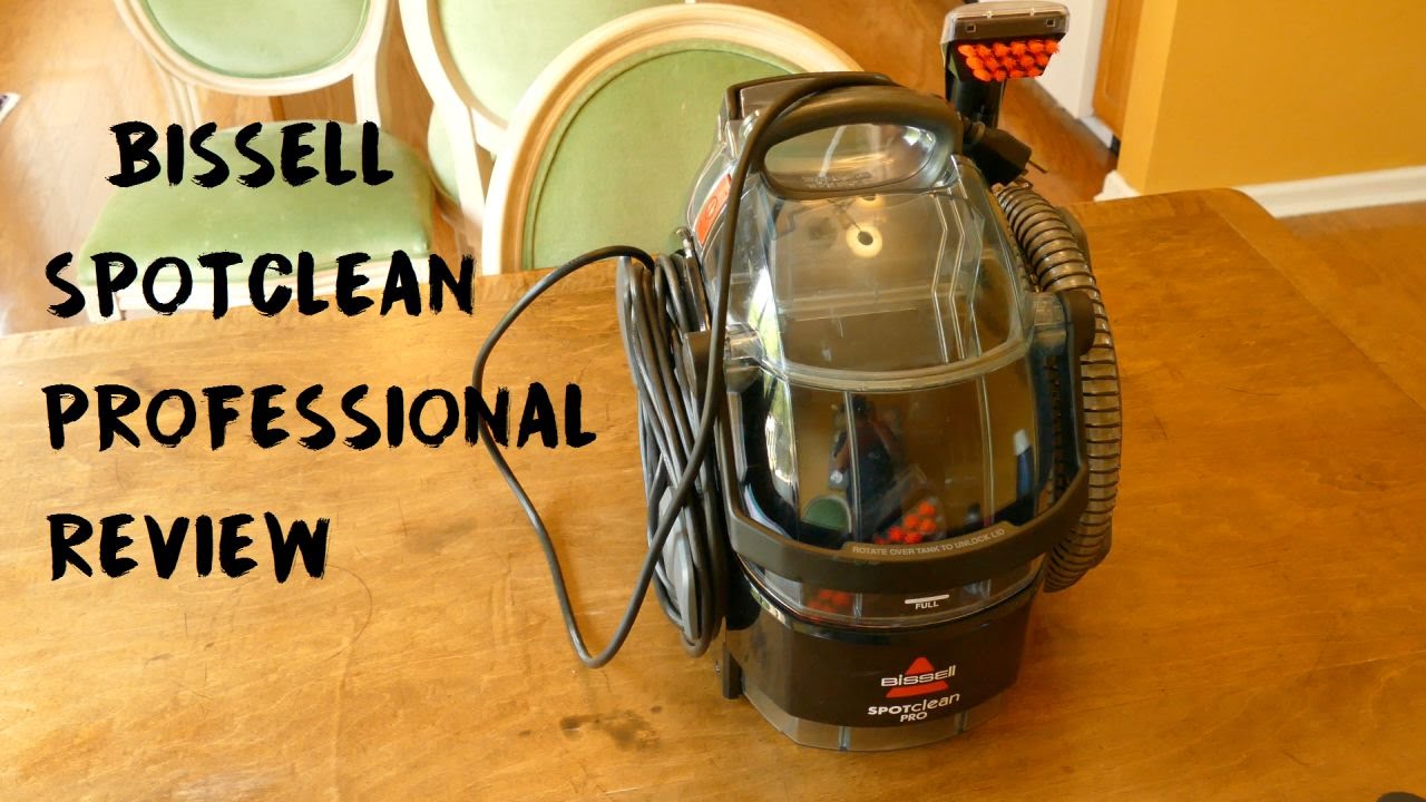 Bissell SpotClean Professional Portable Carpet Cleaner REVIEW