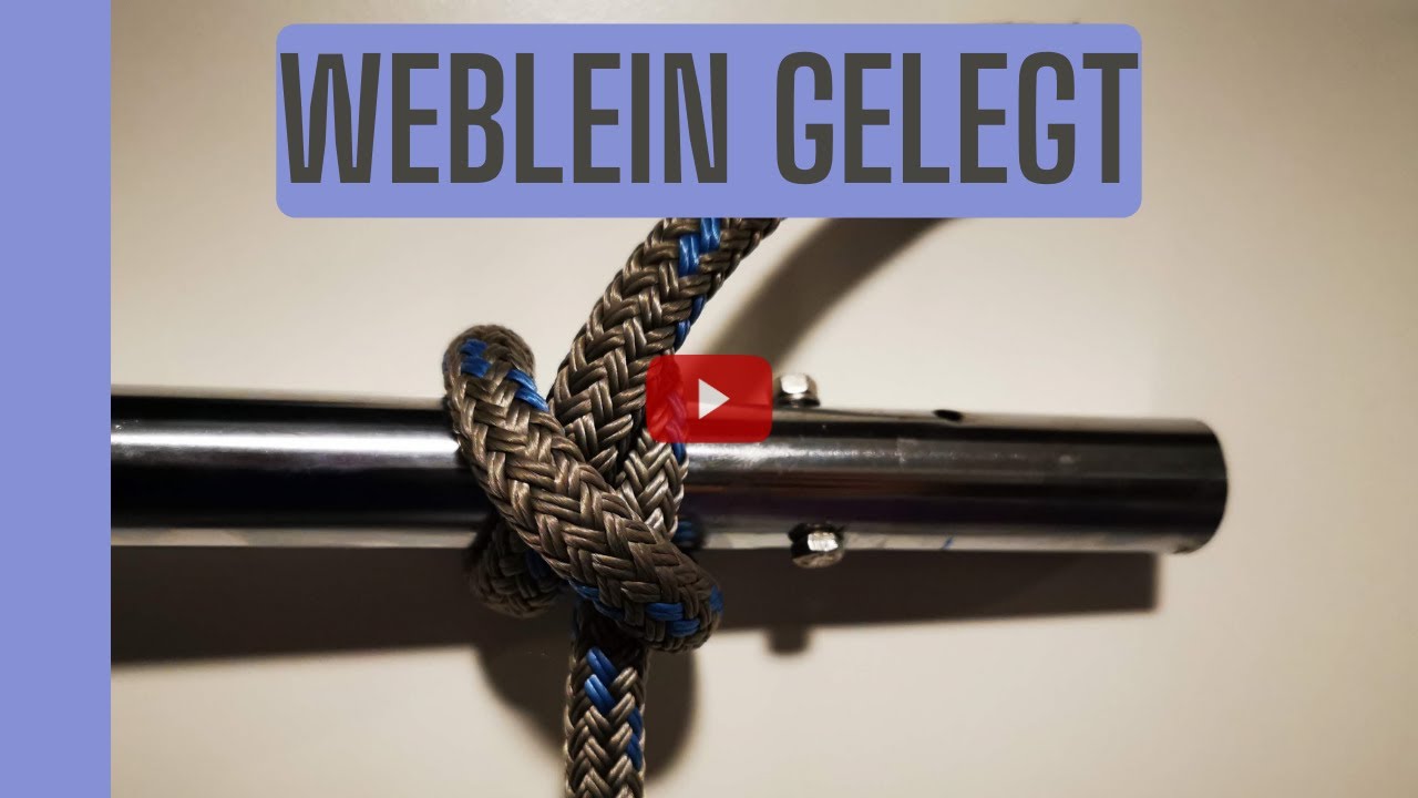 Webleinstek gelegt einfach gelernt