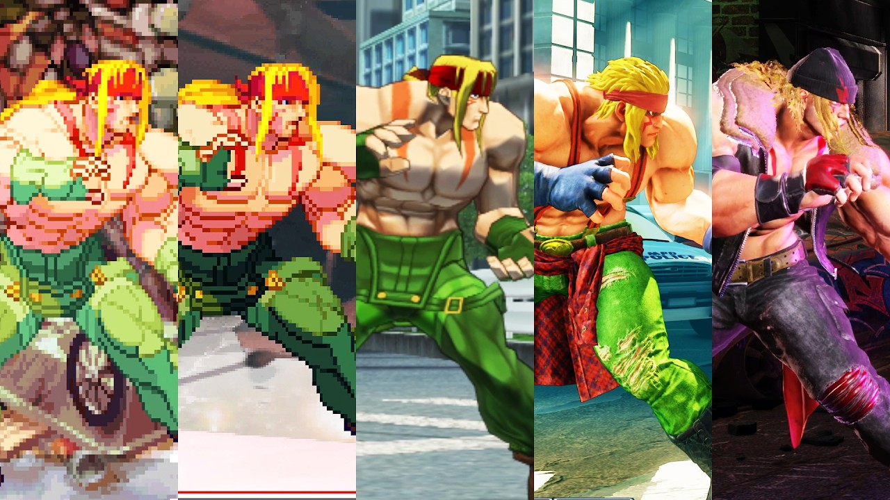 EVOLUTION of Alex's Character Model