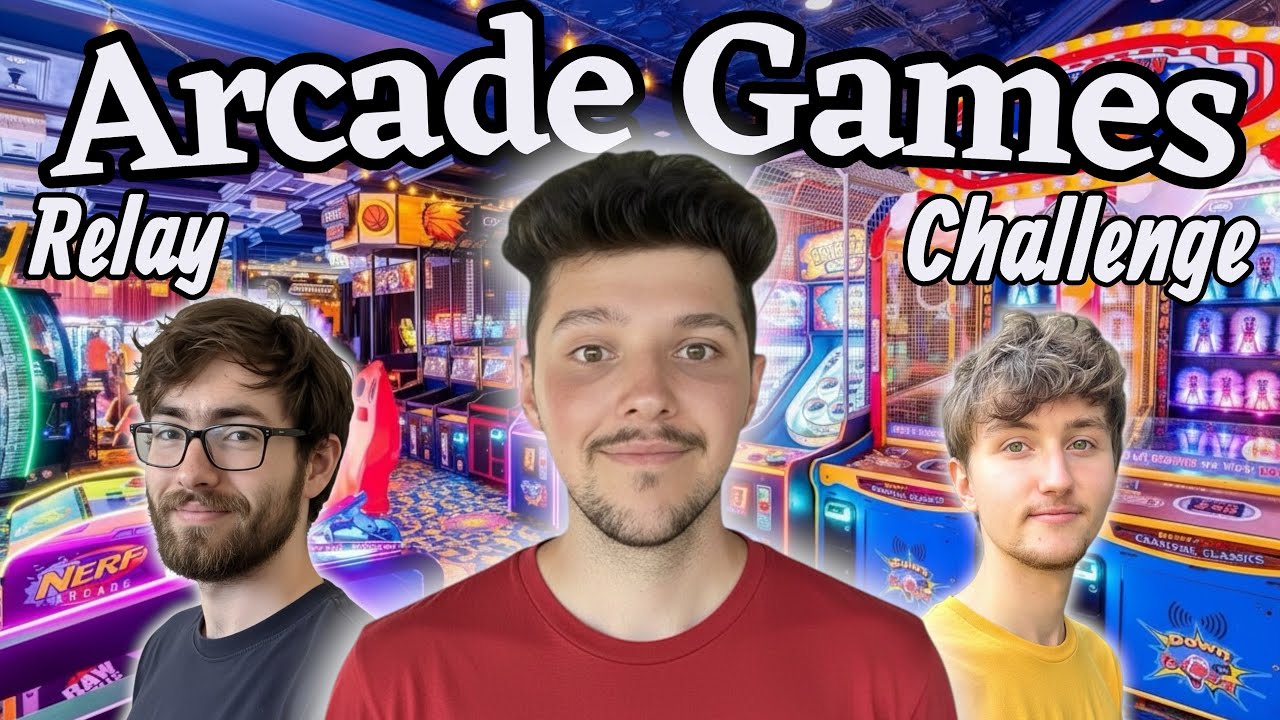 Arcade Games Relay Challenge!!!