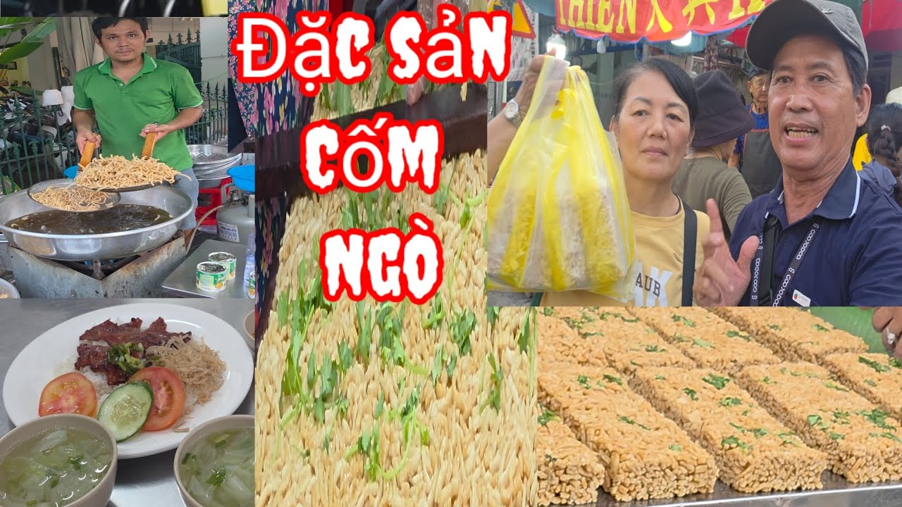 Nổi tiếng cốm Ngò tại lò thủ dầu một : Văn mãnh Vo 