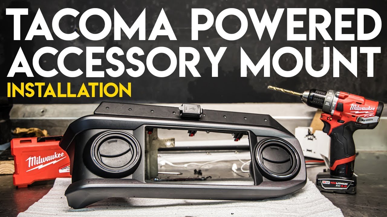 Toyota Tacoma Powered Accessory Mount | 3TPAM Install | MOUNT ALL YOUR GADGETS!
