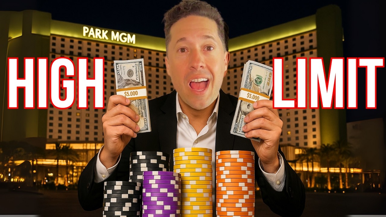 HUGE Blackjack Session at Park MGM Las Vegas! ($10K Buy-In) PT.1/4