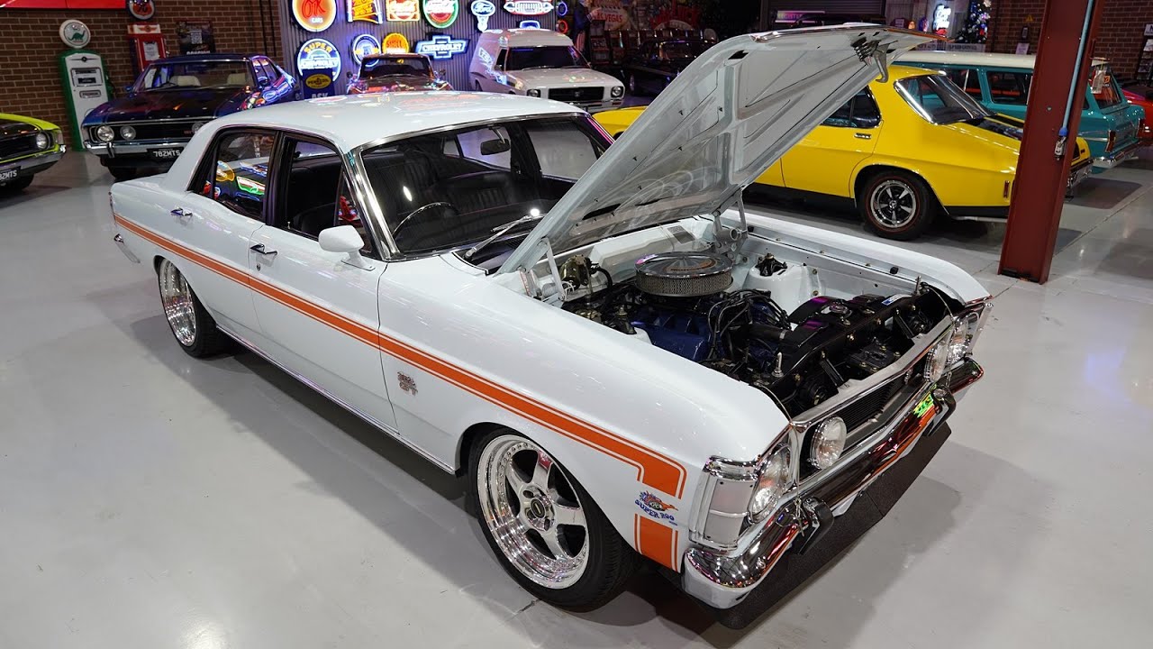 1970 Ford XW GT Falcon for sale by auction at SEVEN82MOTORS Classics, Lowriders and Muscle Cars