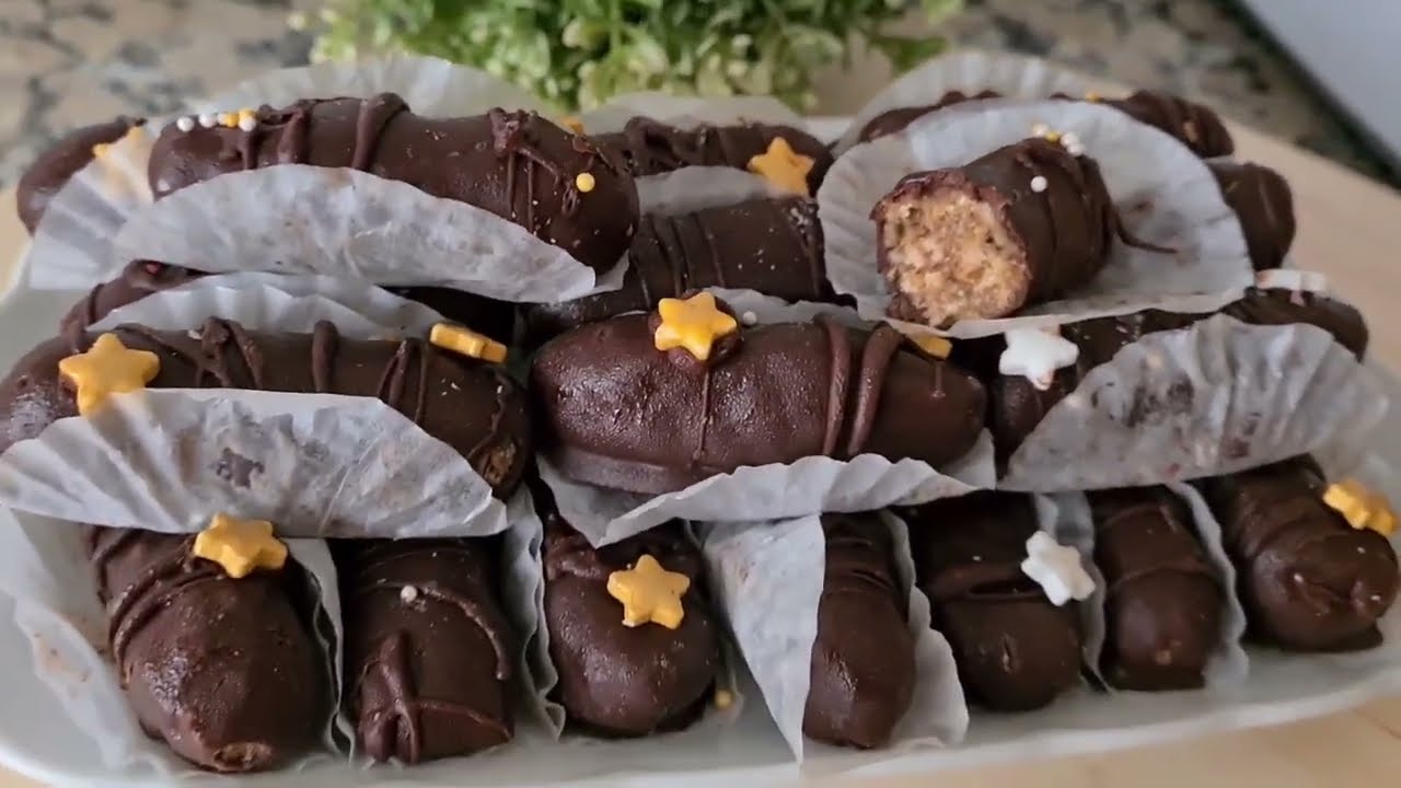 dulce#arabe#bombones de chocolate 🍫 s&uacute;per faciles y muy ricos 😋