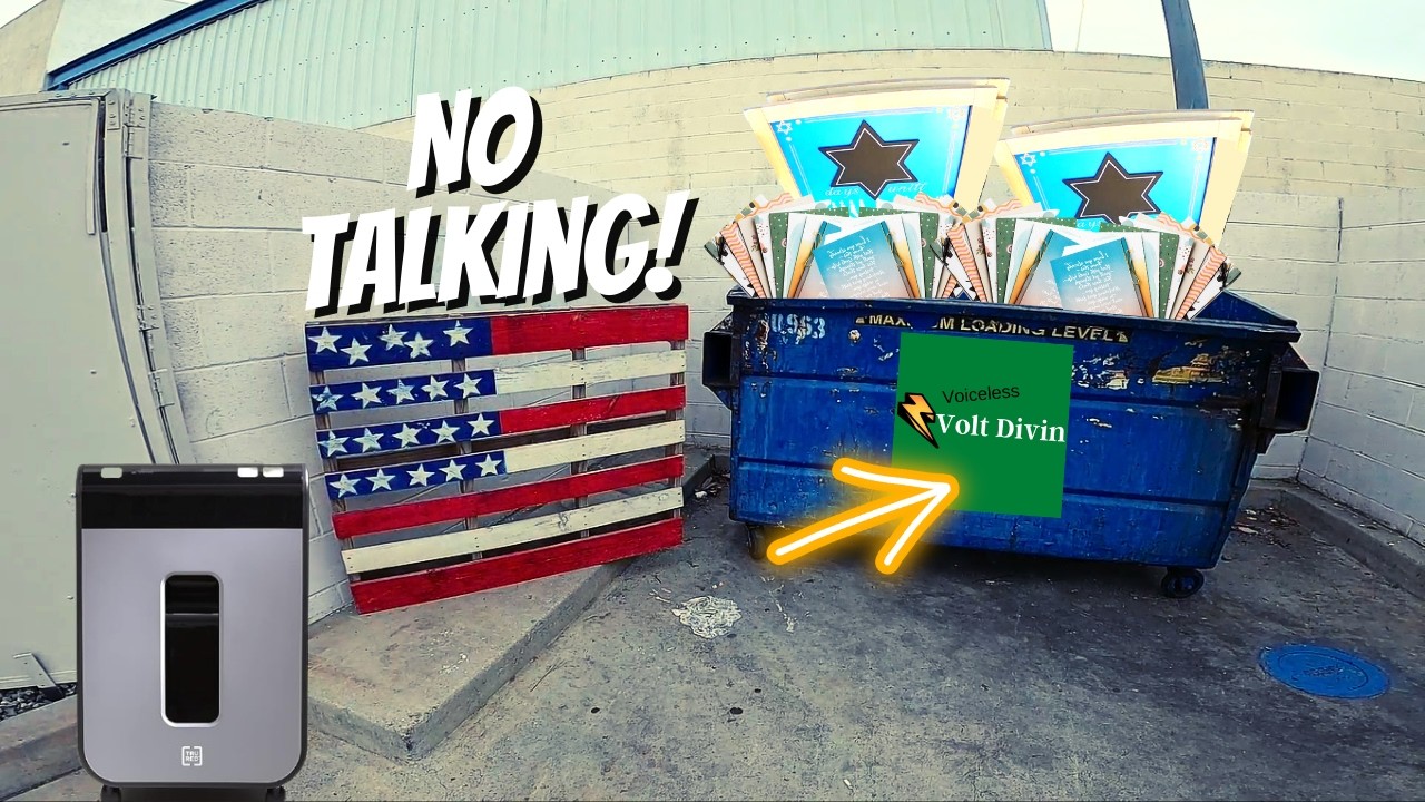 Check This Out! Voiceless Dumpster Diving No Talking ASMR   S3E32
