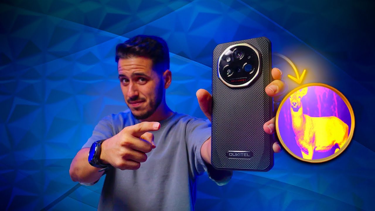 Smartphone CON CÁMARA TÉRMICA | Review OUKITEL WP55 ULTRA en español