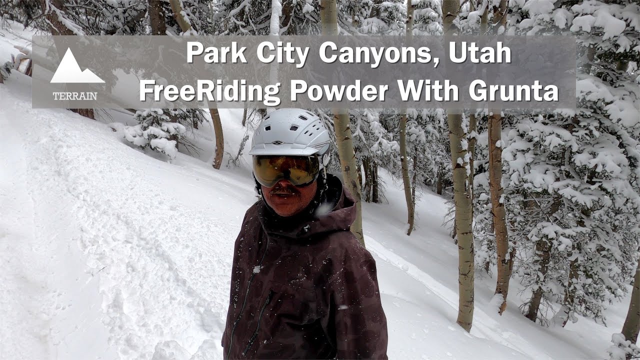 Freeriding Powder With Grunta Canyons Park City, Utah