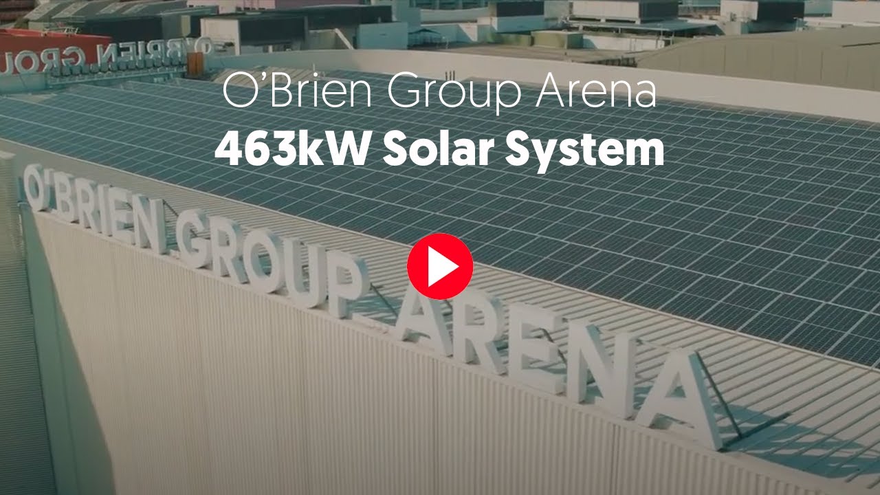 O'Brien Group Arena - 463kW Commercial Solar Installation