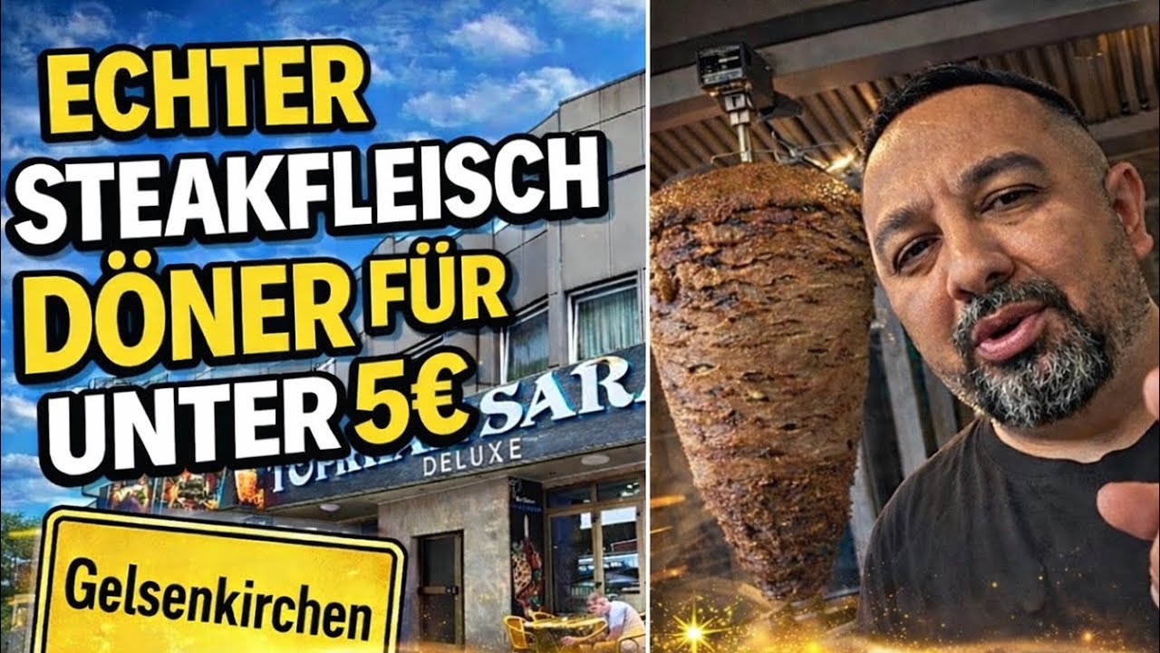 Steakfleisch Döner in Gelsenkirchen für unter 5€! 😍 | Topkapi Saray Deluxe
