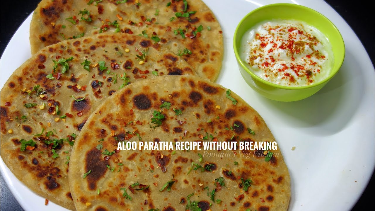 How to make Aloo Paratha without breaking using this 1 ingredient | Aloo Paratha recipe in Hindi