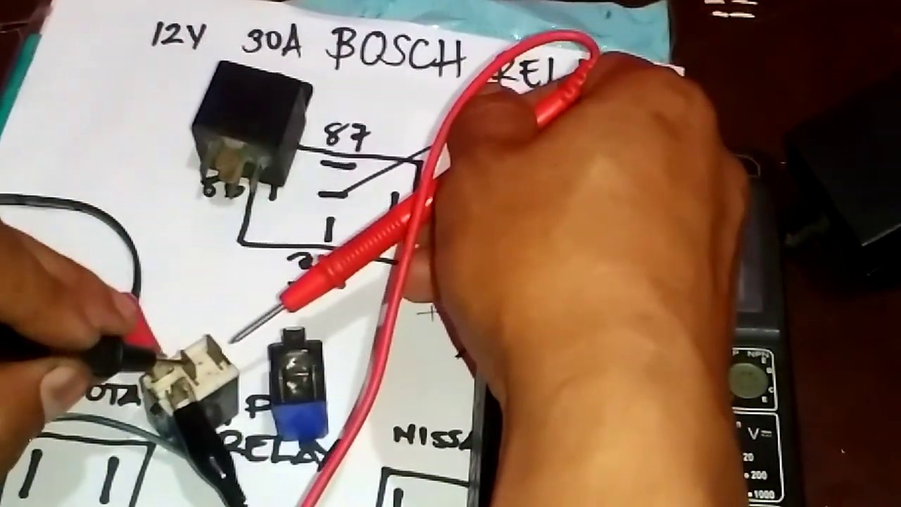 Fastest and easy way to test a 4pin relay (any car)
