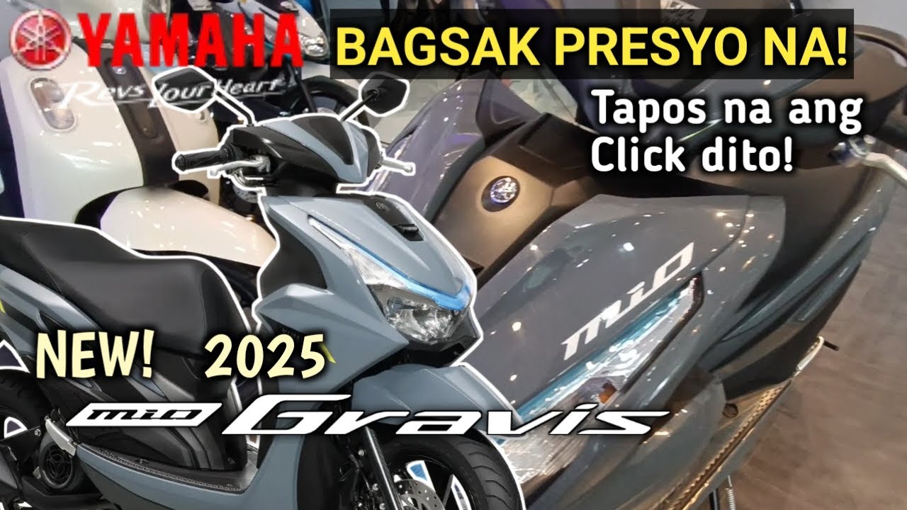 PABOR NA LAHAT SA MOTOR NA TO, NEW! YAMAHA MIO GRAVIS125  2025