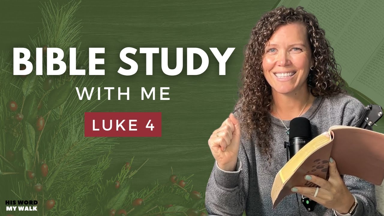 Luke 4 | Even Jesus Was Tempted By The Enemy? [An Advent Bible Study]