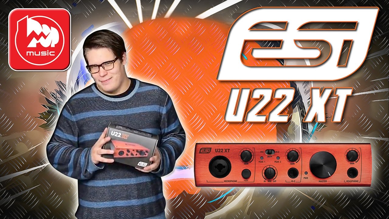 ESI U22 XT доступный аудиоинтерфейс (звуковая карта)