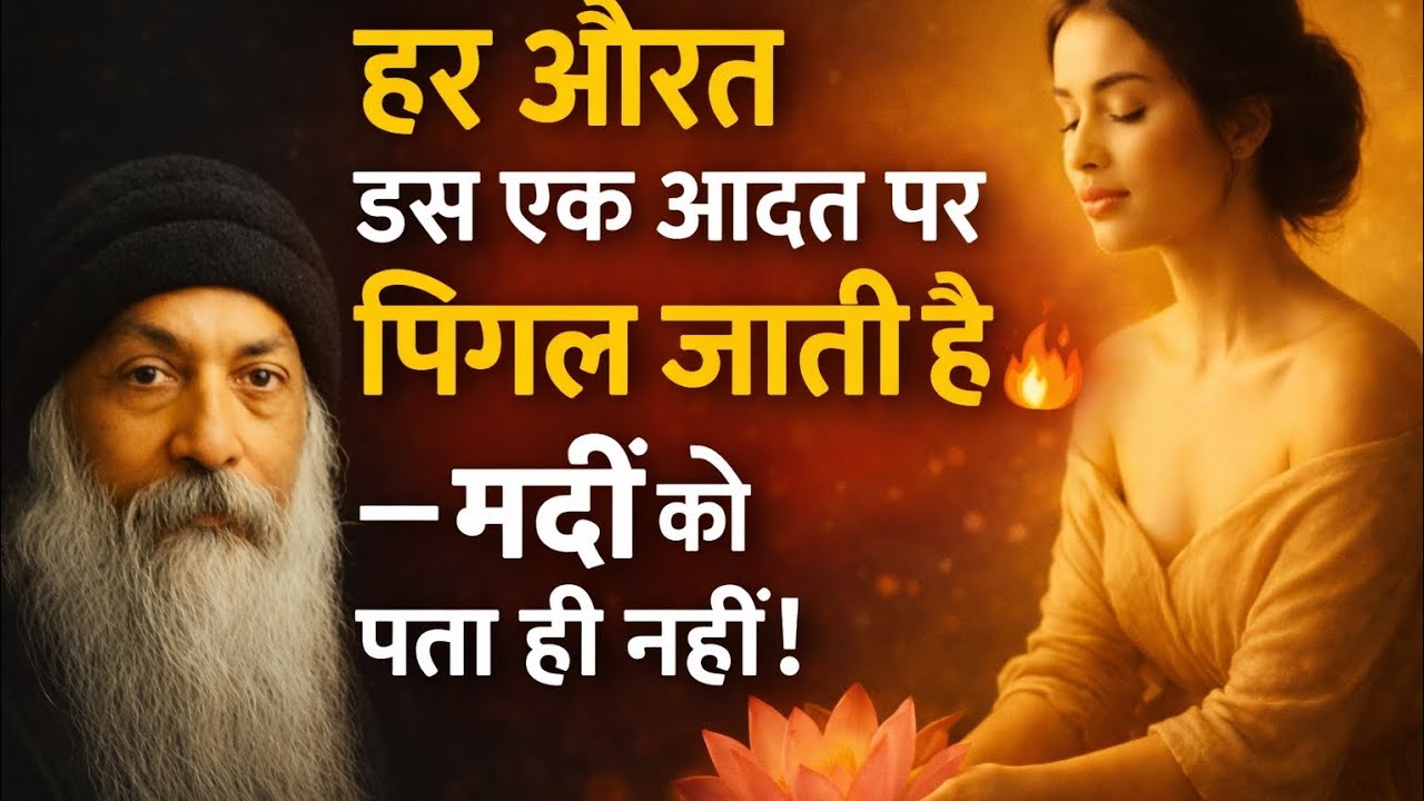 OSHO: इस आदत से औरत खुद तुम्हारी ओर खिंचती चली आएगी 