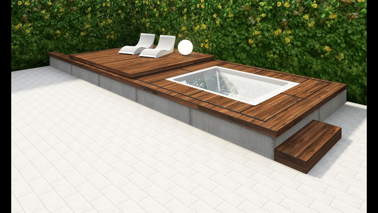 Progettazione e Realizzazione di una Minipiscina esterna ad uso privato