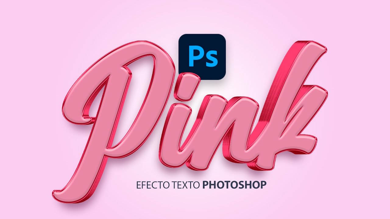 Efecto texto photoshop