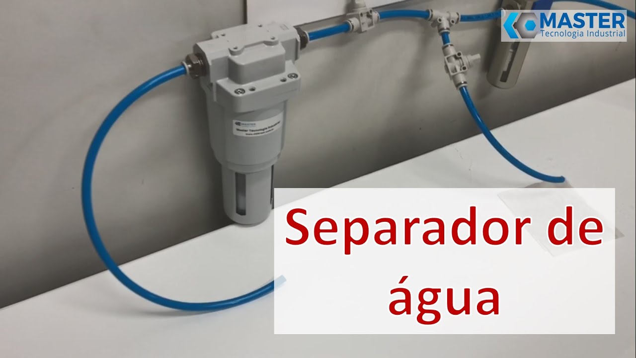 Separador de água para ar comprimido