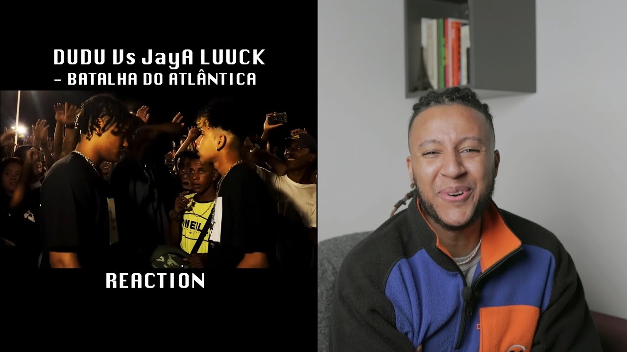 Dudu X JayA Luuck - BATALHA DO ATLÂNTICA, A MAIS ESPERADA🔥 (GRINGO REAGE a batalha Brasileira) 🇧🇷 🇵🇹