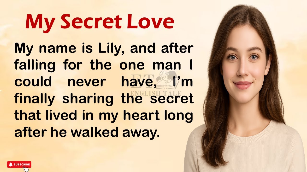 A Secret Love I Couldn’t Confess 💌 | Improve Your English Through Emotional Storytelling (A1–A2)