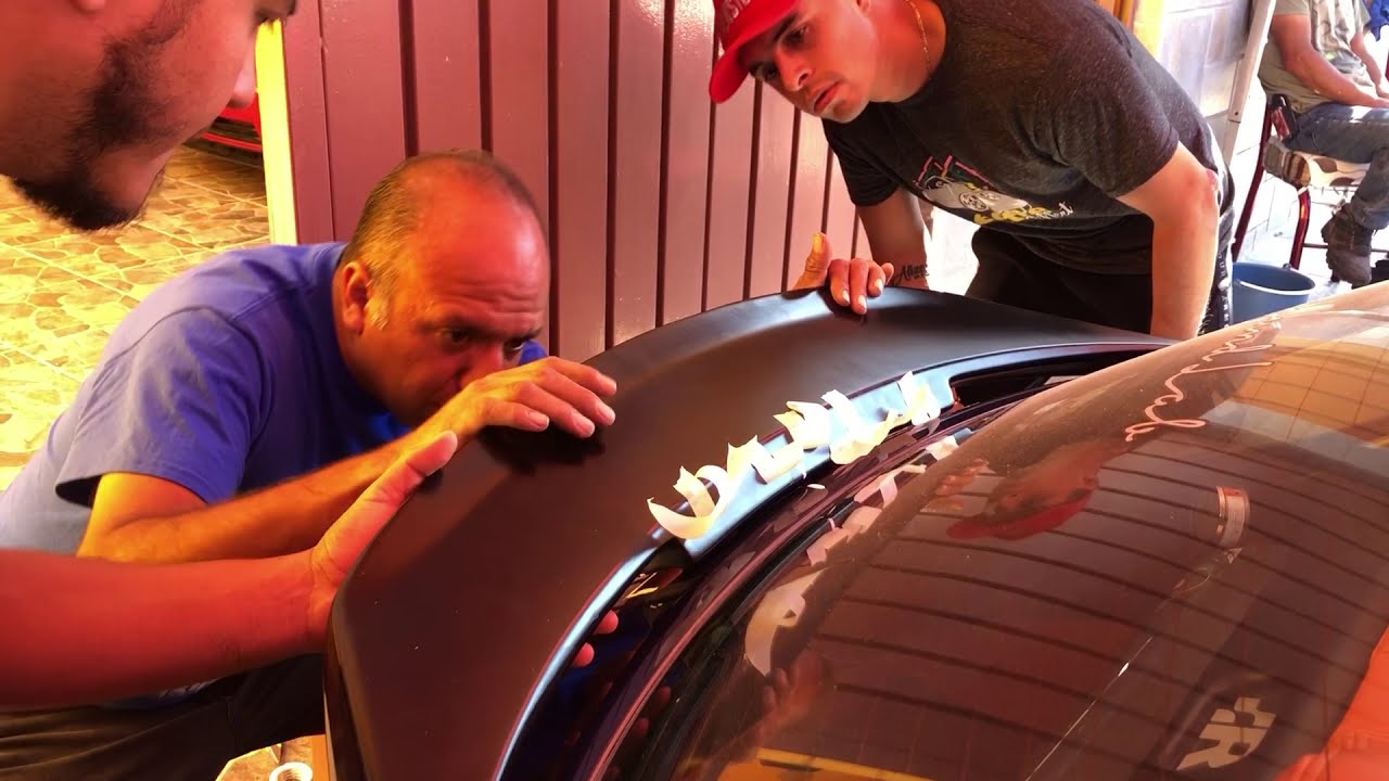 Instalación de [alerón y estribos] en beetle 2.0.