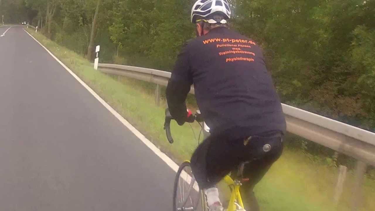 Christian Wiegand 100 km auf dem Fahrrad mit einem Bein - HD