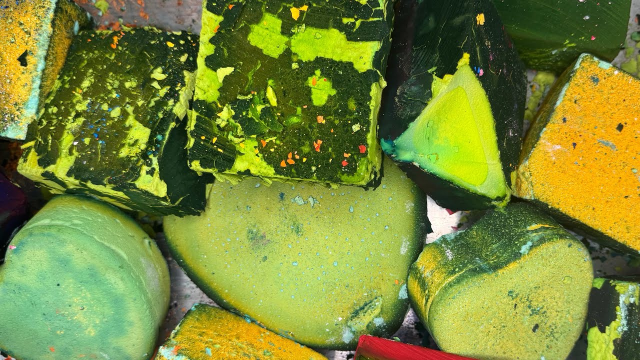 ASMR | 50 Shades Of Green, reforms & deep dyed blocks