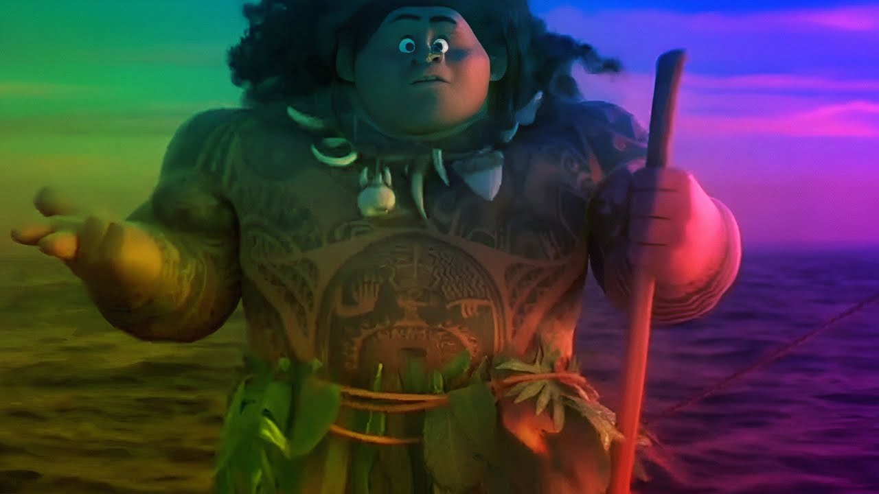 Moana - Maui Was Tranquilized | Inspired By Klasky Csupo 2001 Effects 
