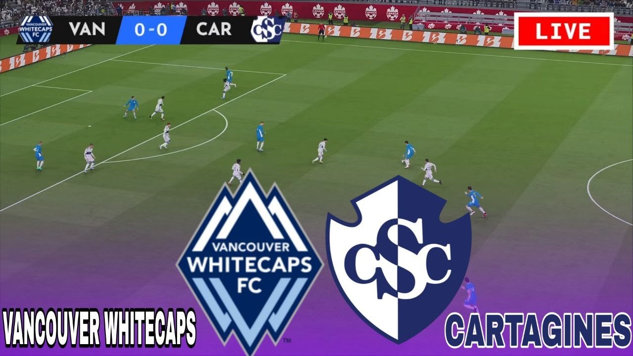 Vancouver Whitecaps vs Cartaginés LIVE CONCACAF Champions Cup 2026 Match Today Simulation PES 21