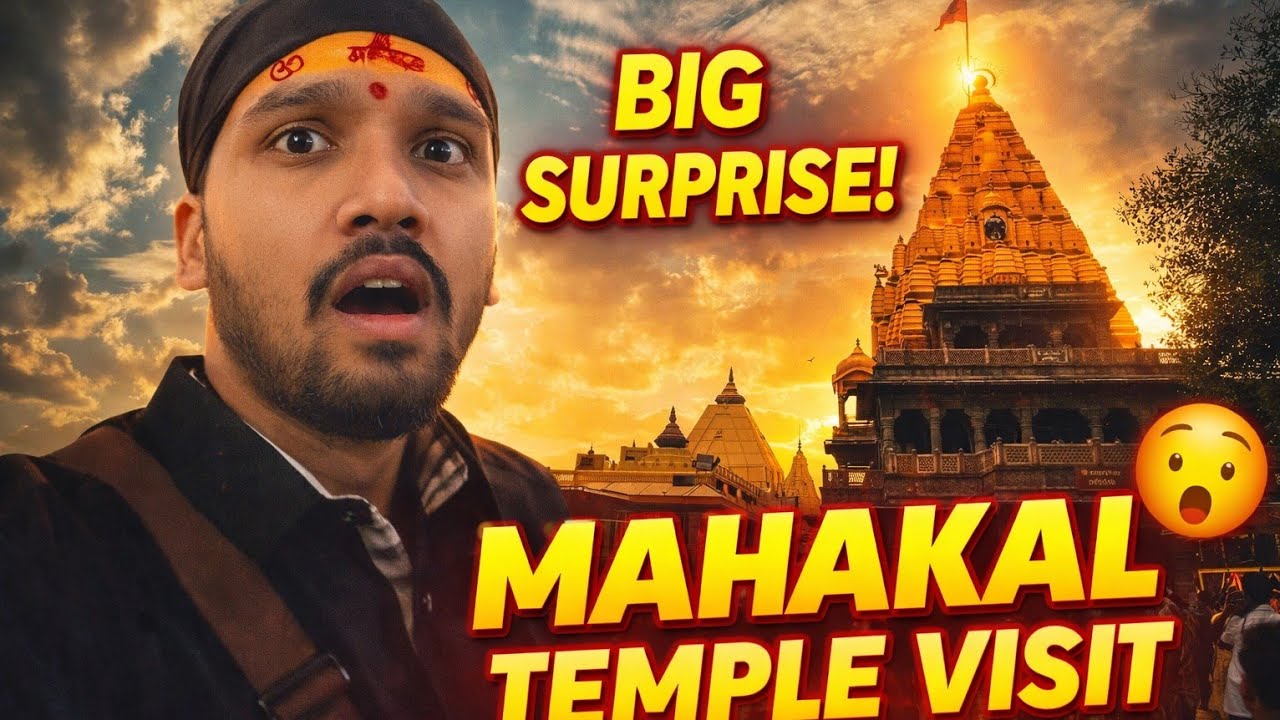 “Mahakaleshwar Jyotirlinga Darshan 🔱 | Ujjain Travel Vlog | Bhasma Aarti, Temple Tour & Budget Trip”