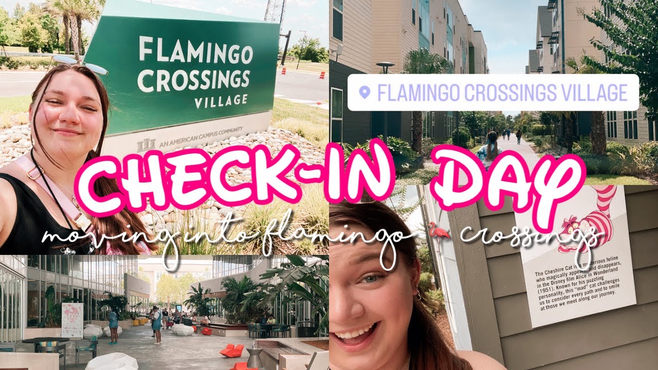Disney College Program Move-In Day | Flamingo Crossings DCP 2022 | CEP Check-in 🇨🇦